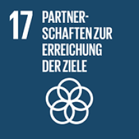 Bild zeigt das BNE-Ziel 17: Partnerschaften zur Erreichung der Ziele..