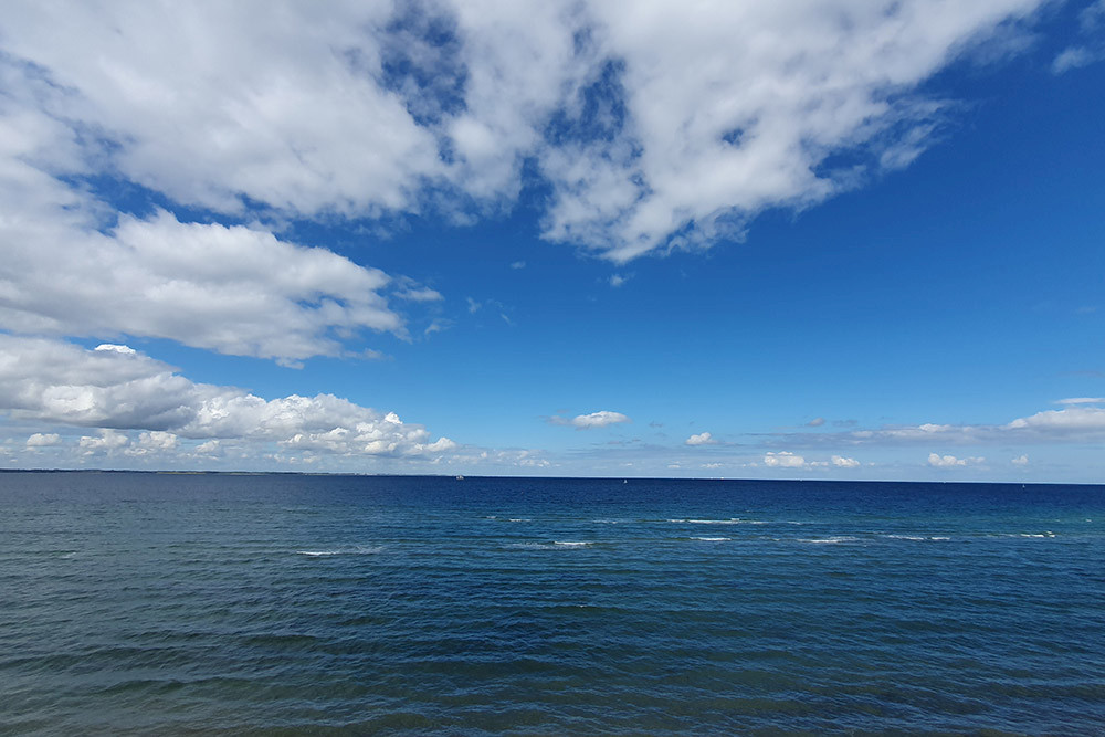 Bild zeigt die Ostsee.